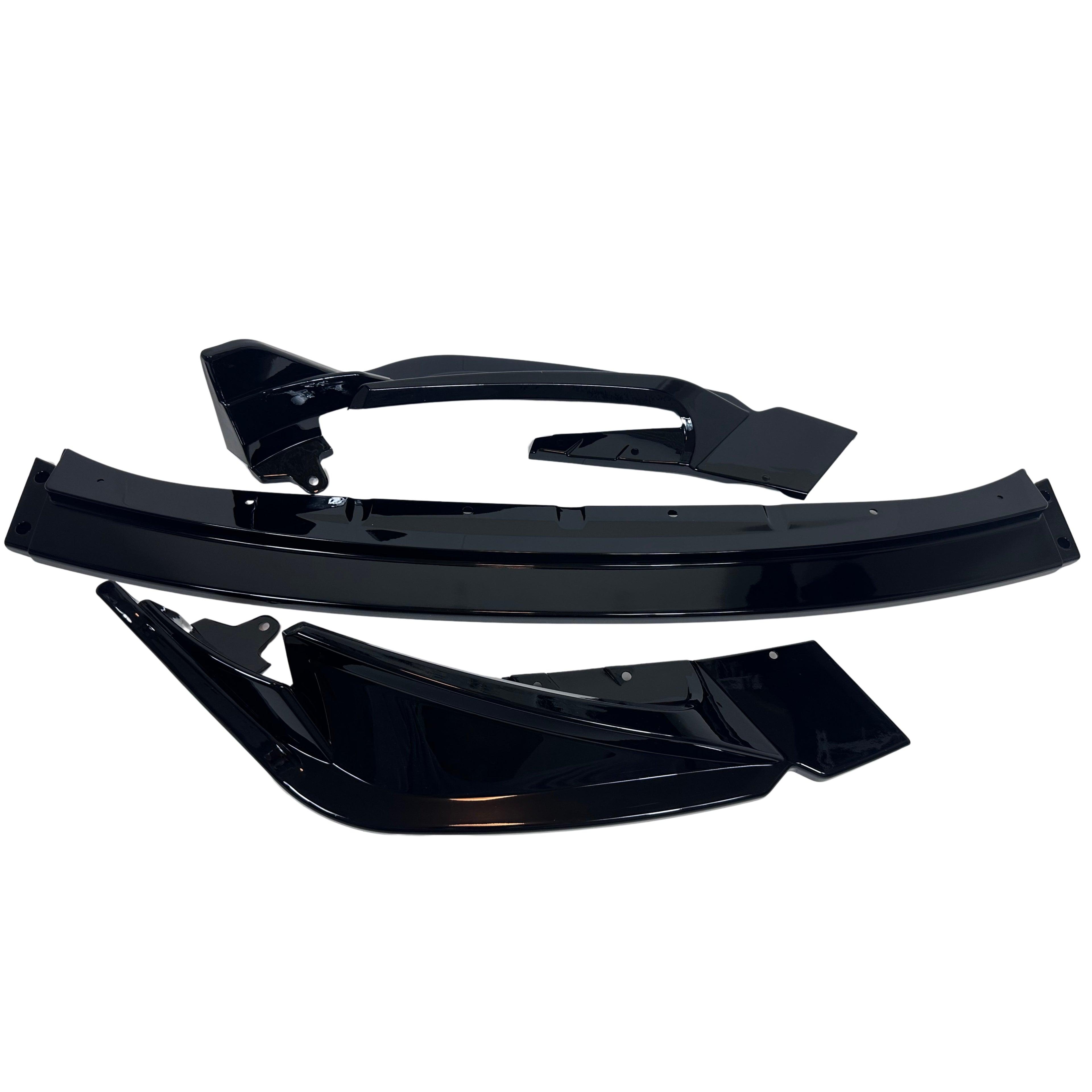 G80 G82 G83 M3 M4 Front M Bumper Lip Splitter Spoiler Gloss Black Compatible for 2021-2026 BMW M3 M4 Series – High-Performance Aerodynamic Design, Durable Construction
