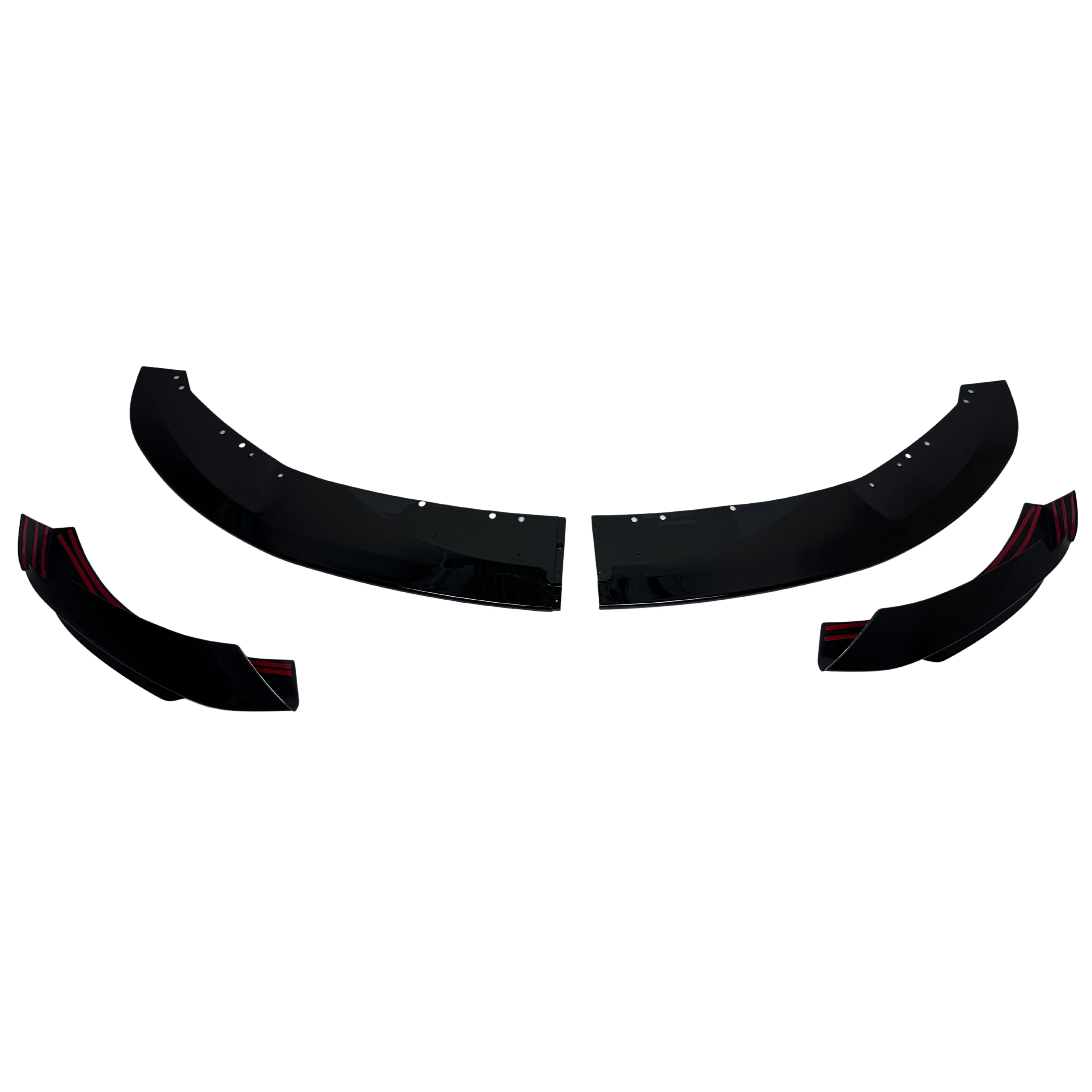 F32 F33 F36 428i 430i 435i 440i Front Splitter Lip Gloss Black Compatible for 2014-2020 BMW 4 Series M Sport Bumper ONLY